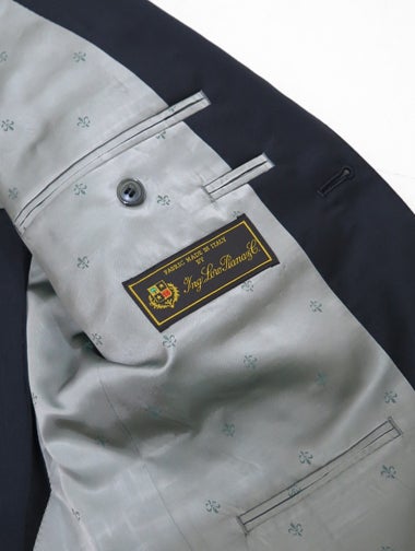 Loro Piana（ロロピアーナ）super150s濃紺無地（ダークネイビー