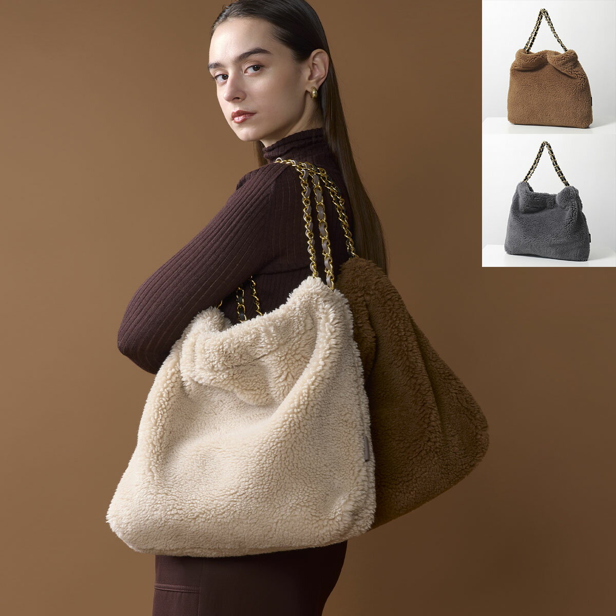 楽天市場】violad'oro エコファー トートバッグの通販