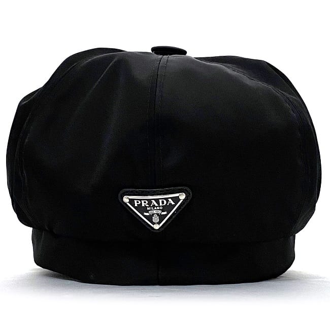 楽天市場】【送料無料】 プラダ キャスケット ブラック NERO テスート