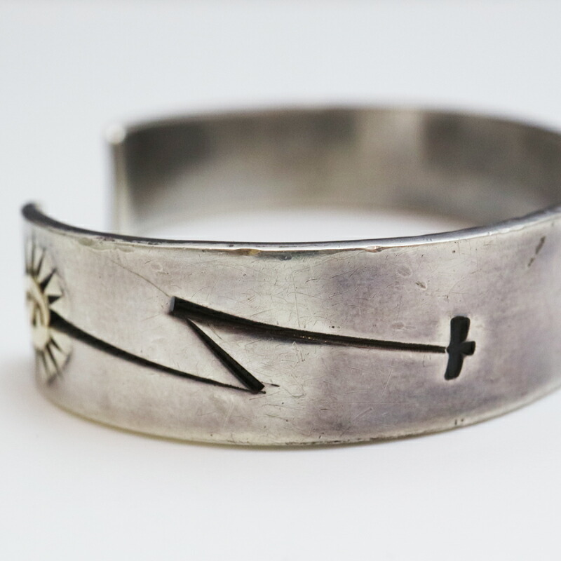 楽天市場】goro's(ゴローズ) オールド物 金メタル付平打ちバングル