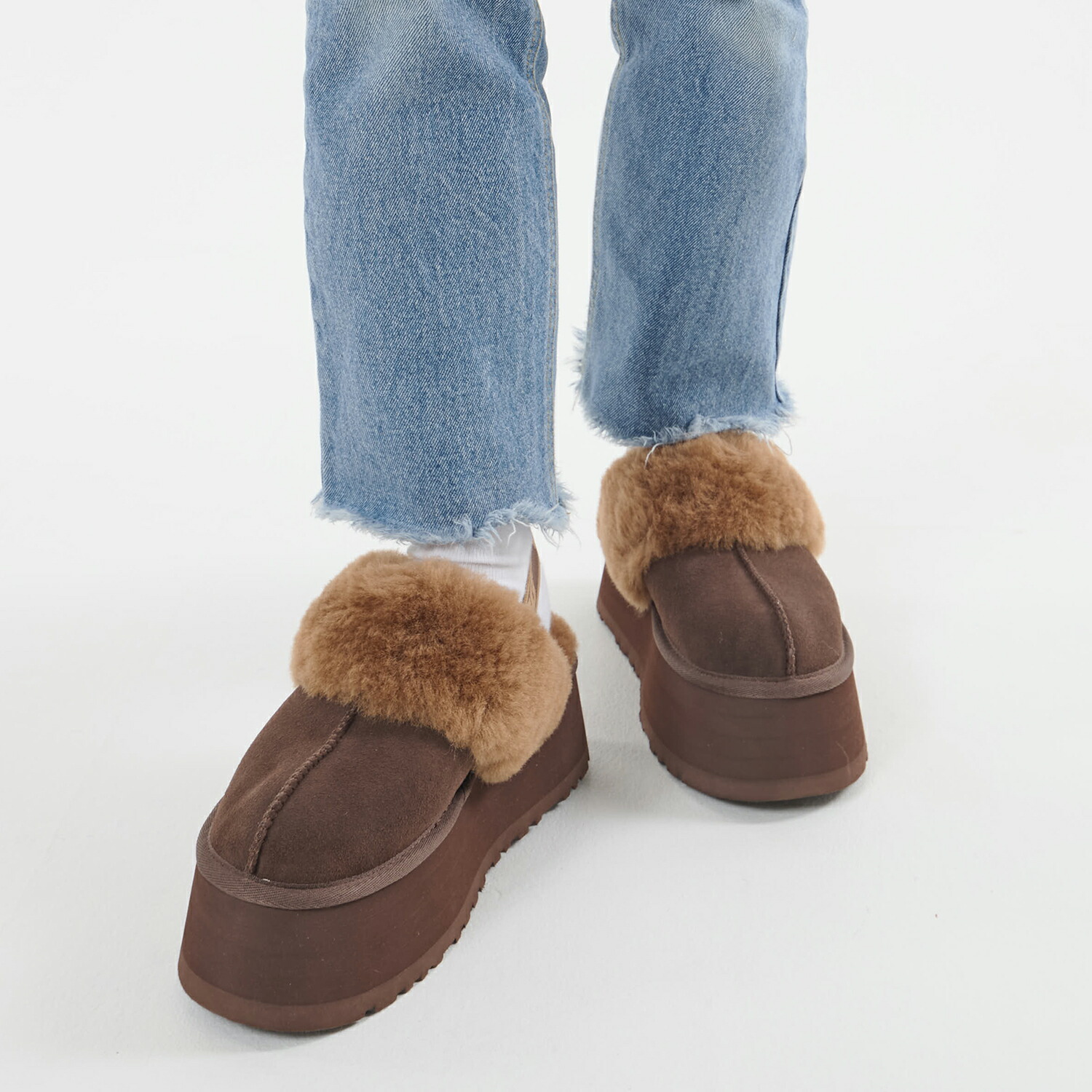 楽天市場】UGG FUNKETTE アグ サンダル ファー ファンケット