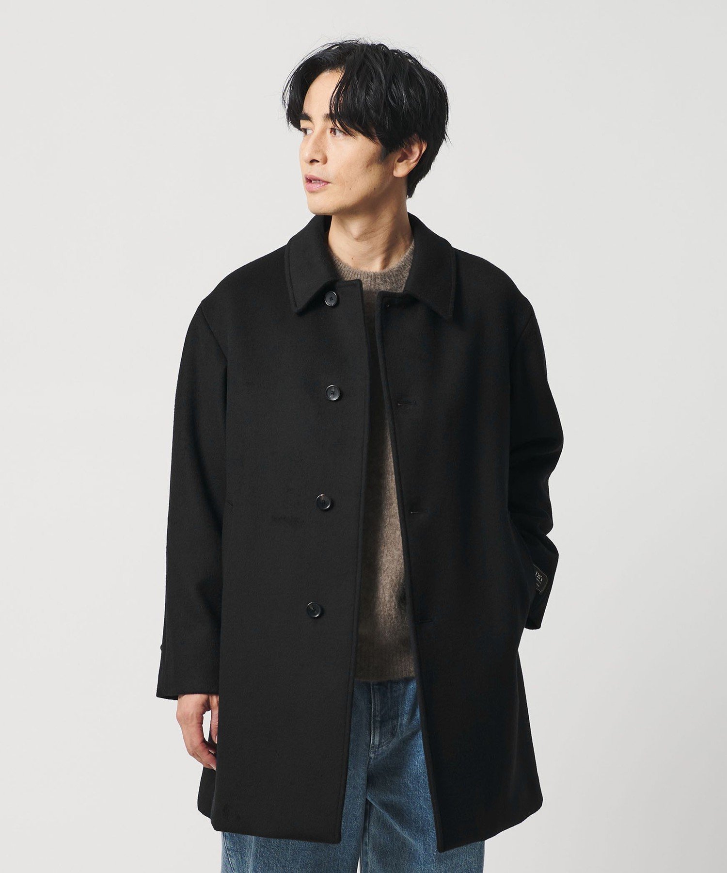 BEAUTY&YOUTH UNITED ARROWS｜120S メルトン バルカラーコート