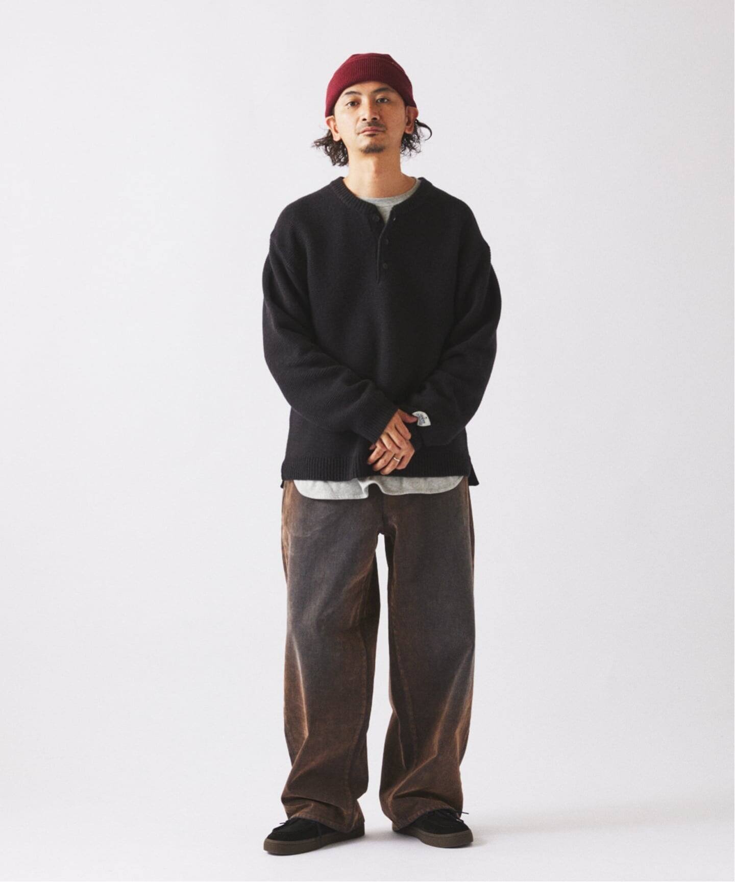 JOURNAL STANDARD relume｜ハミルトン ウール ガーター ヘンリーネック