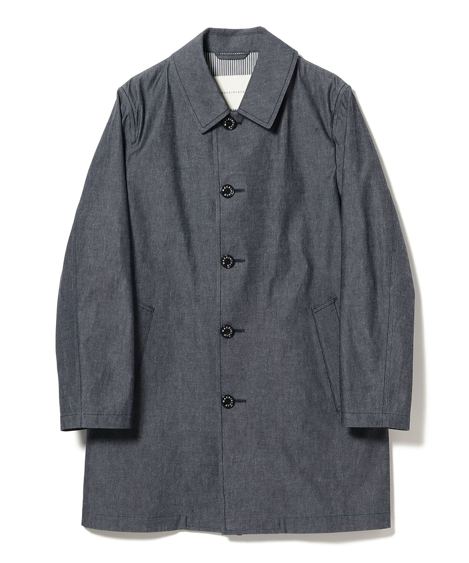 BEAMS MEN｜【別注】MACKINTOSH / DUNKELD SHORT デニム ステンカラー