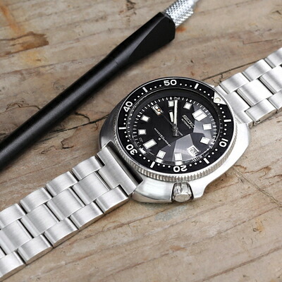 楽天市場】19mm メタル時計バンド ステンレススチール オイスター