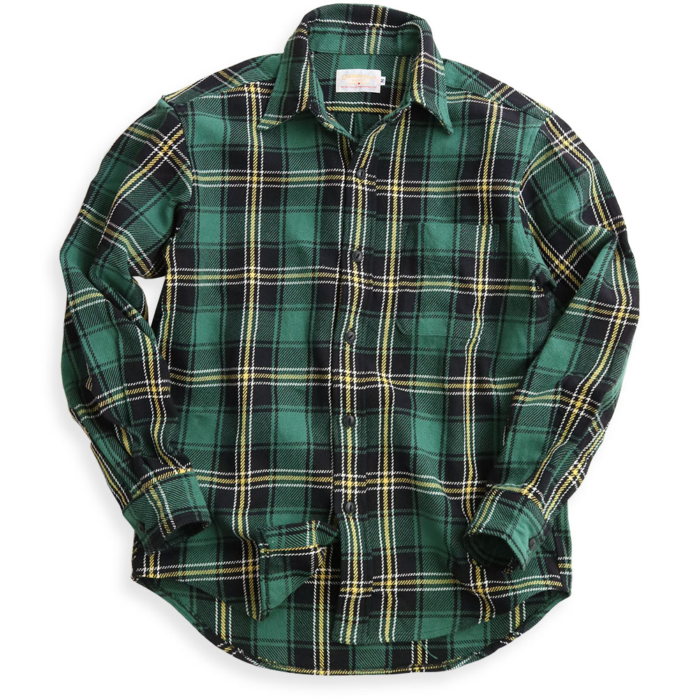 楽天市場】チェックシャツ メンズ ネルシャツ 長袖 日本製 厚手 ヘヴィ