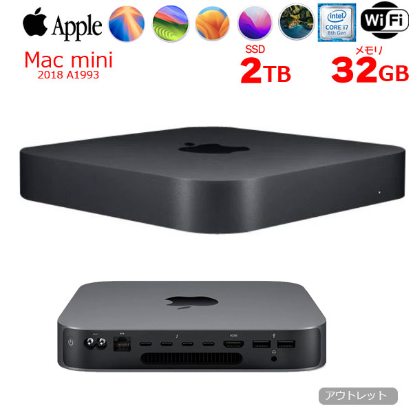 楽天市場】mac mini 中古（容量（HDD/SSD）1.1 ～ 2TB）の通販