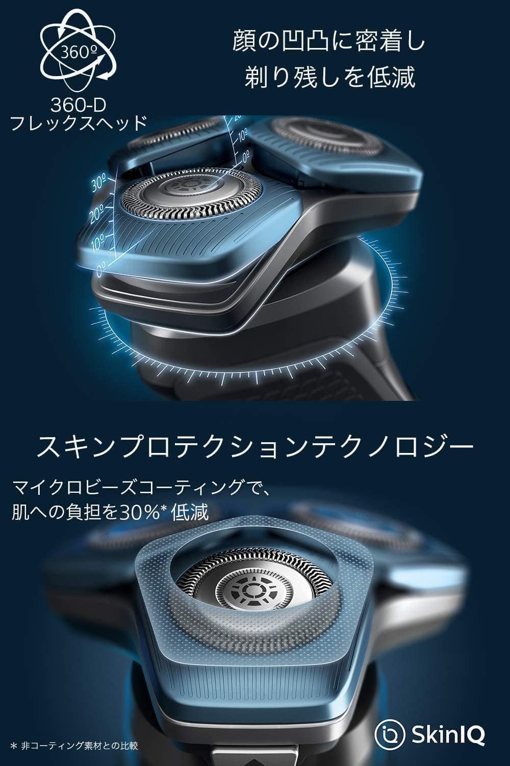 楽天市場】洗浄器付き フィリップス 7000 シリーズ メンズ 電動