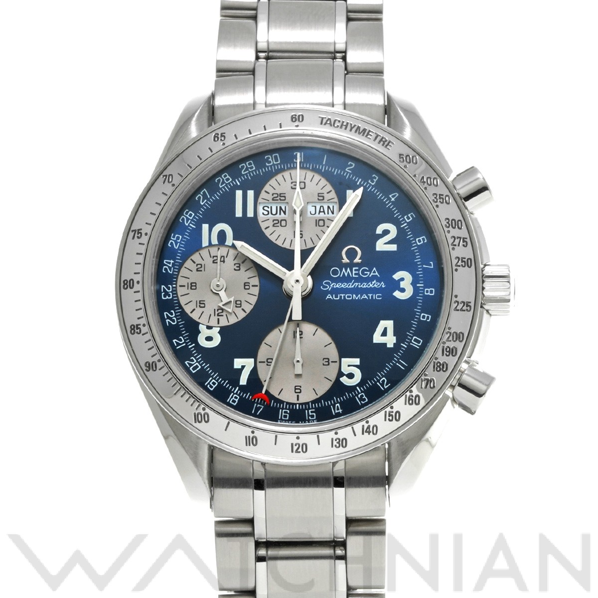 オメガ / OMEGA スピードマスター トリプルカレンダー 3523.81 ブルー