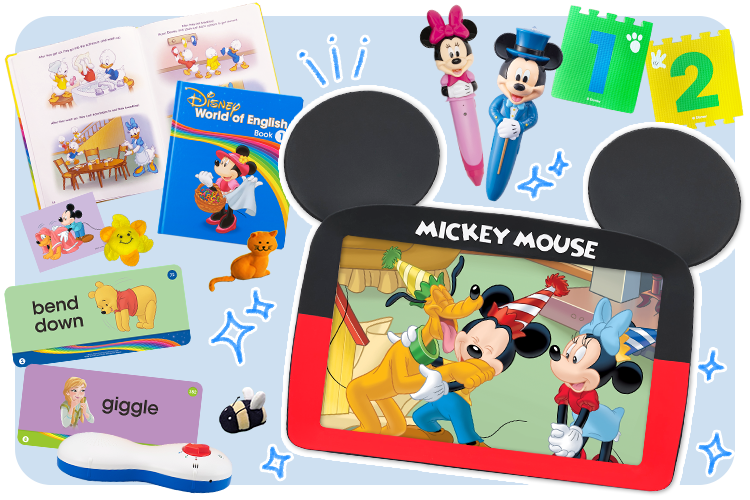 タッチ・バージョンで英語がもっと楽しく！｜【公式】「ディズニー英語