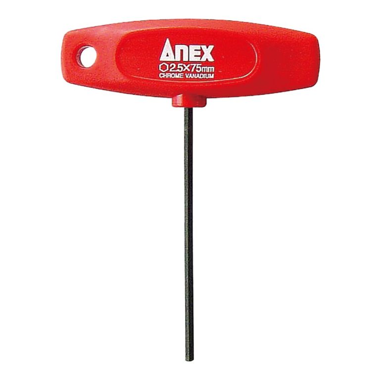 T型六角レンチドライバー H2.5×75 | ANEXブランドのドライバー・工具