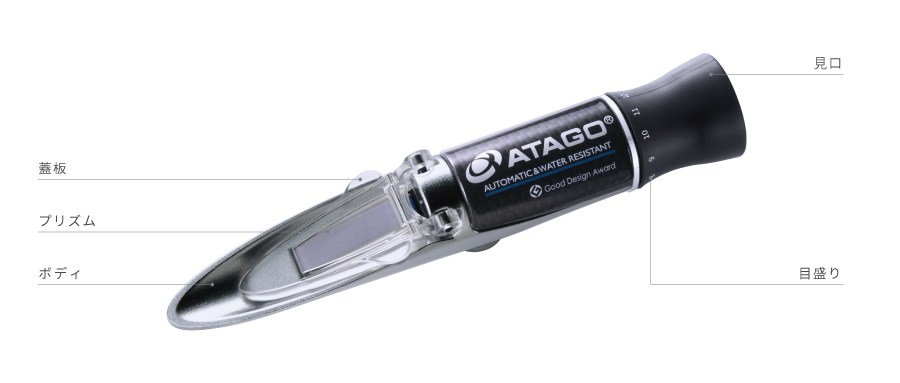 手持屈折計 | 株式会社アタゴ | ATAGO CO.,LTD.