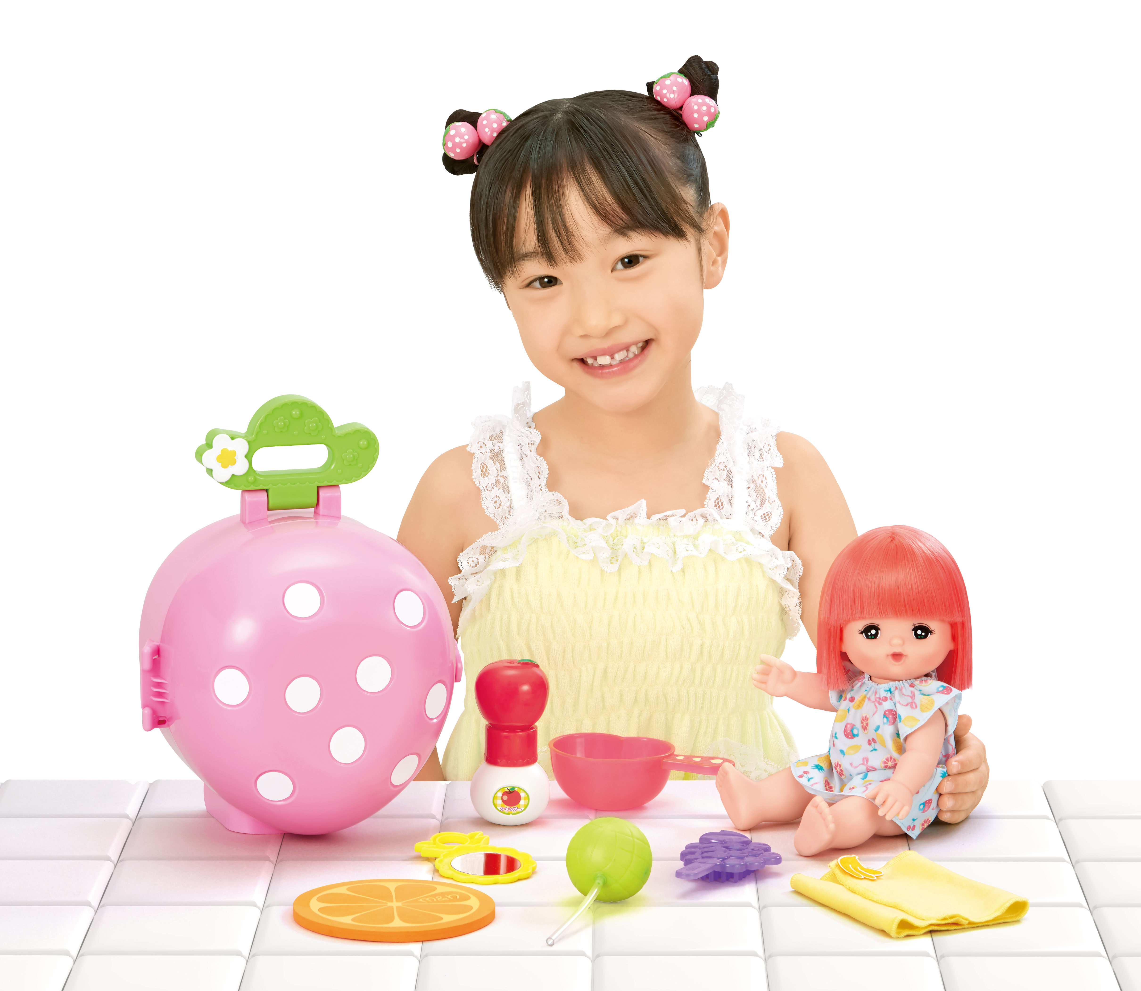 おふろで遊べる限定ヘアーのメルちゃんが7月12日発売！ 脳波研究で