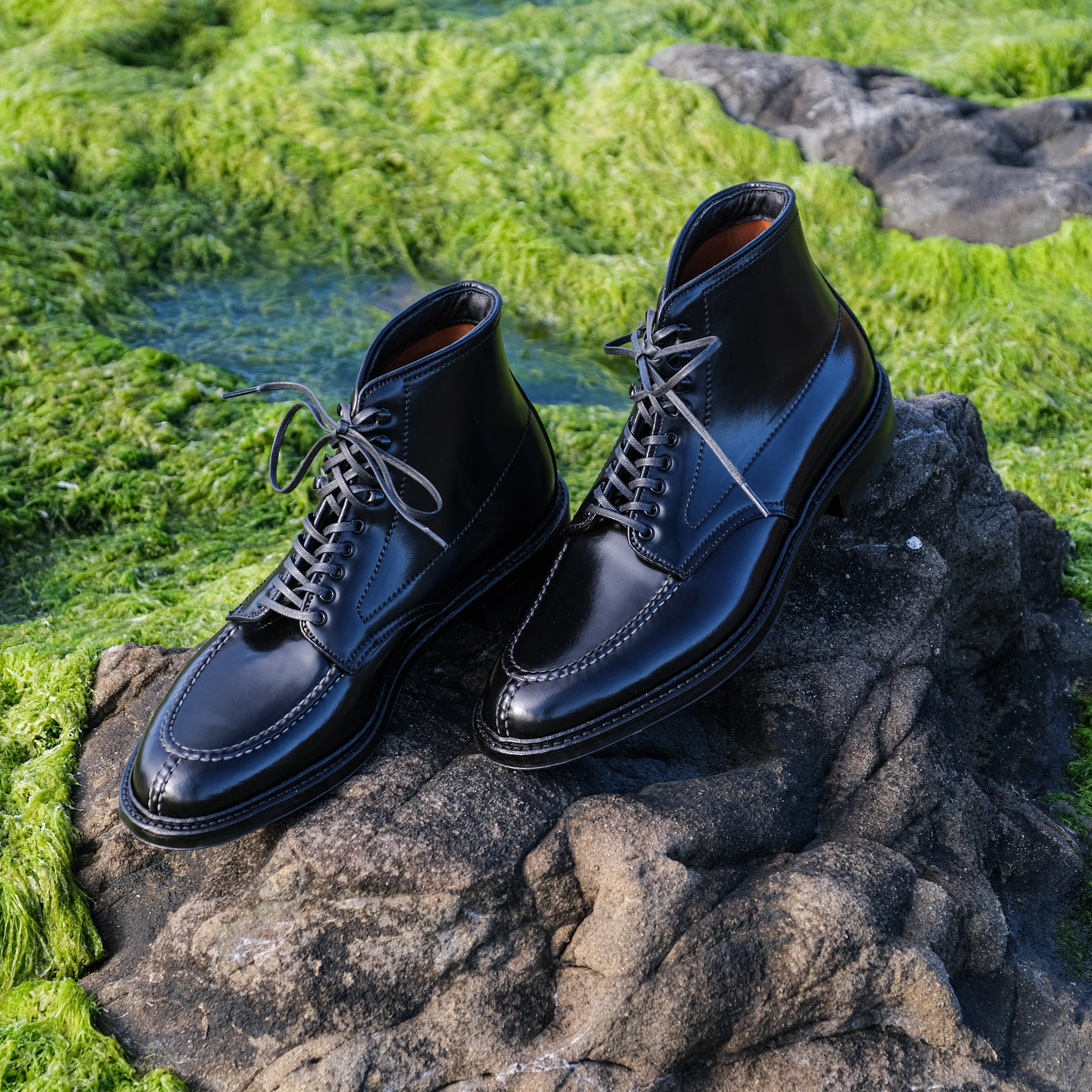 Alden x Brogue Black Tanker Boot – BROGUE