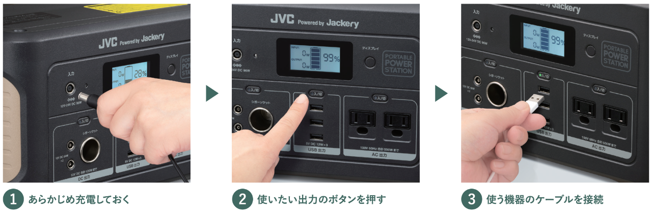 BN-RB10-C | ポータブル電源 | JVC