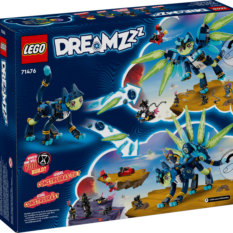 Zoey and Zian the Cat-Owl 71476 | LEGO® DREAMZzz™ | Buy online at