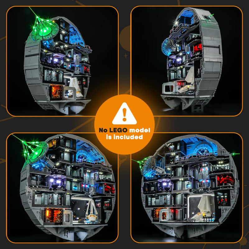 Lightailing Light Kit For LEGO Death Star #75419 | Lightailing