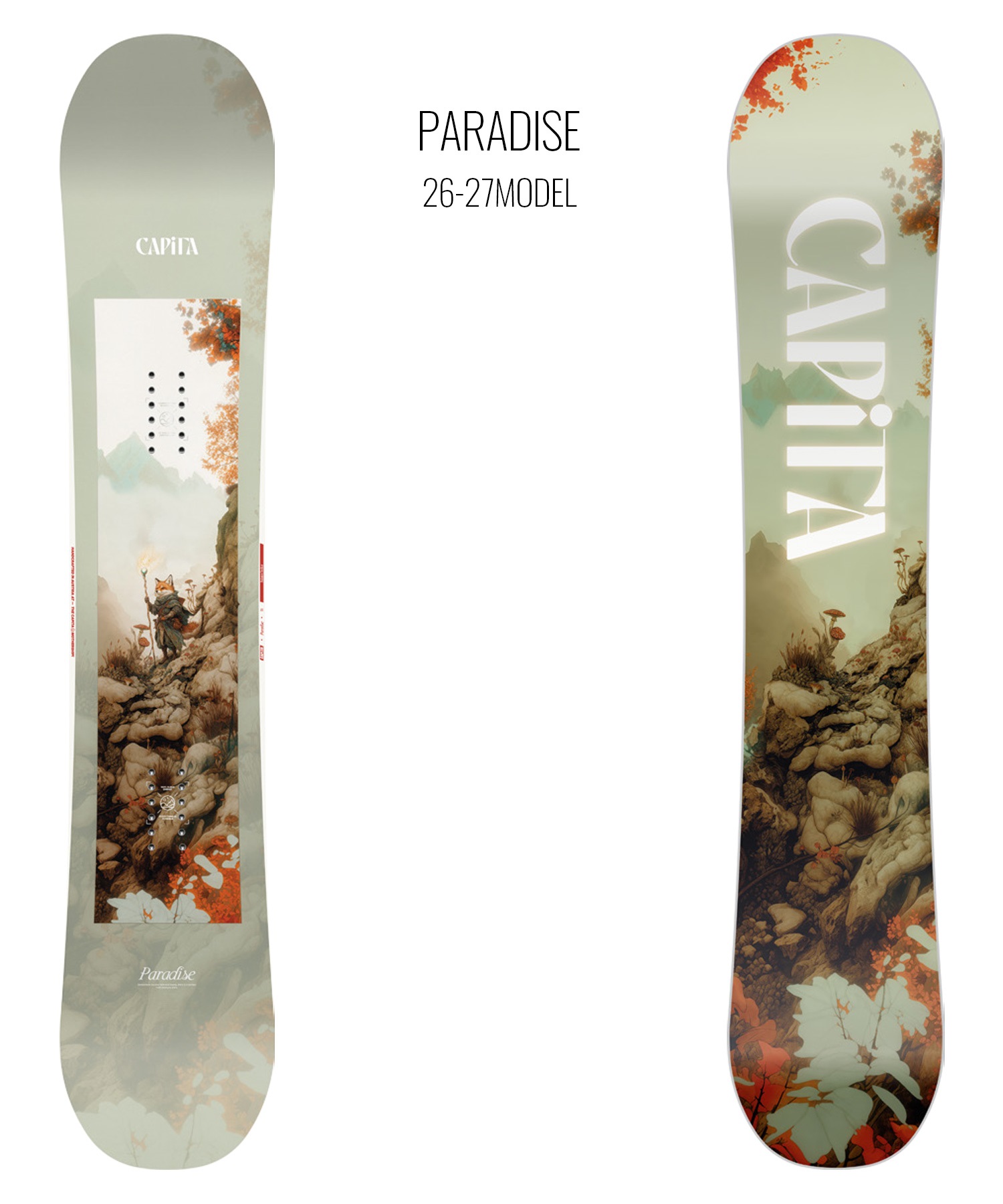 CAPITA キャピタ パラダイス PARADISE スノーボード 板 レディース 26