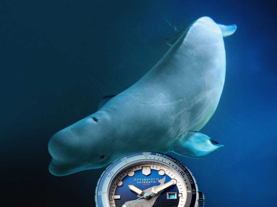 前回は即完売の第2弾【300m防水“スピニカー”限定モデル】文字盤には