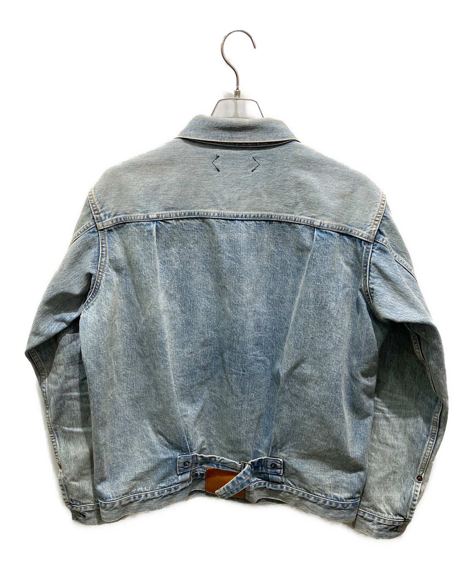 中古・古着通販】AUBERGE (オーベルジュ) BIO BLEACH デニムジャケット