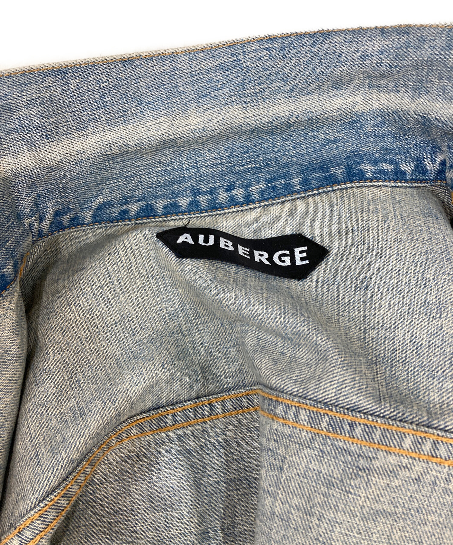 中古・古着通販】AUBERGE (オーベルジュ) BIO BLEACH デニムジャケット