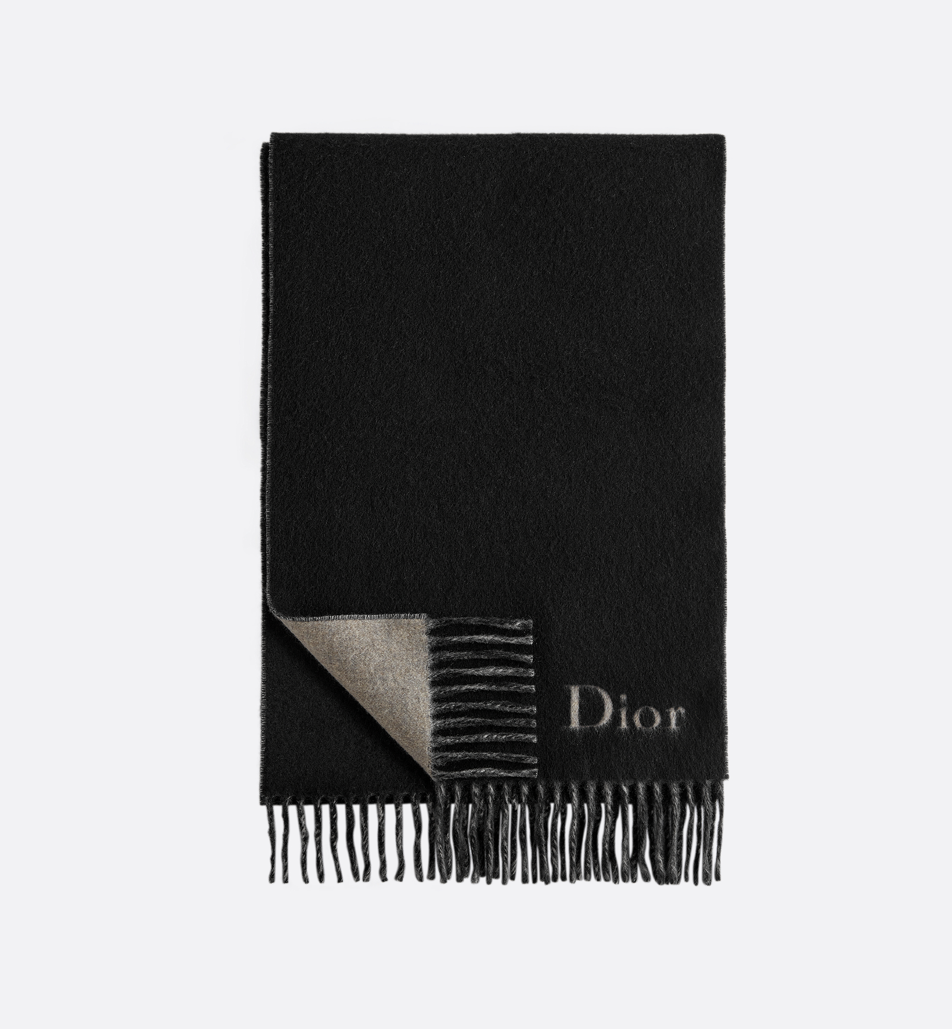 DIOR | Dior ダブルフェース マフラー ウール & カシミヤ