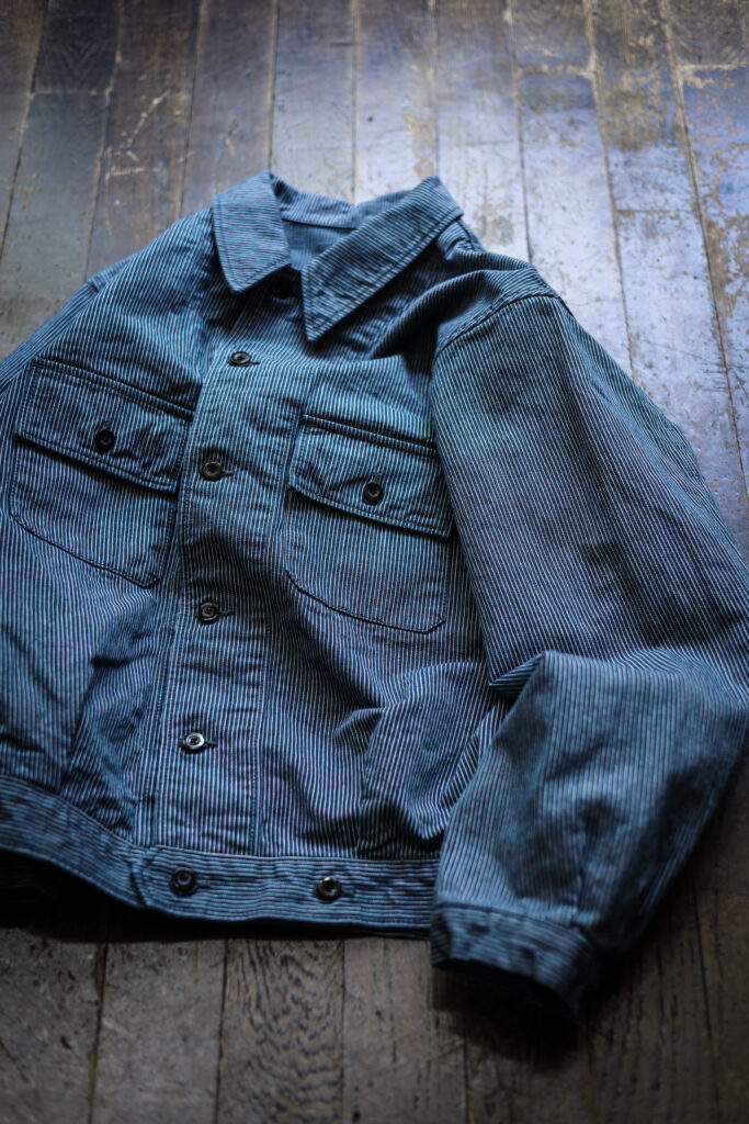 OUTIL VESTE CAEN & PANTALON BOGY “Hickory Denim” | ARCH アーチ