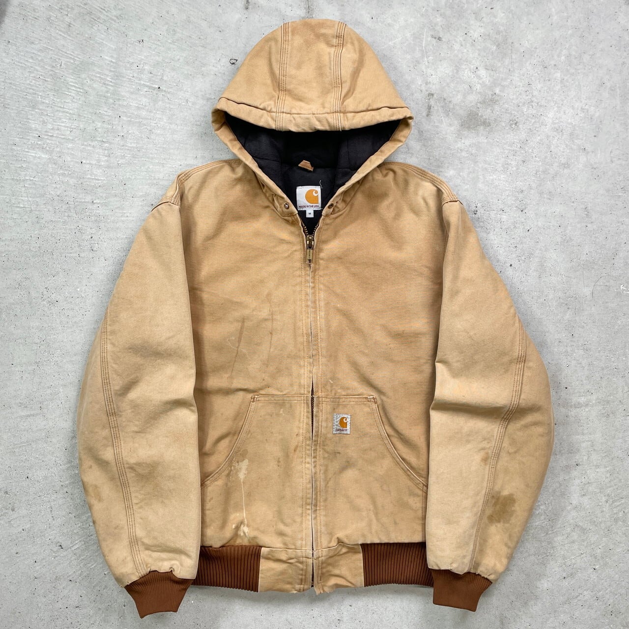 USA製 Carhartt カーハート アクティブジャケット ダックジャケット