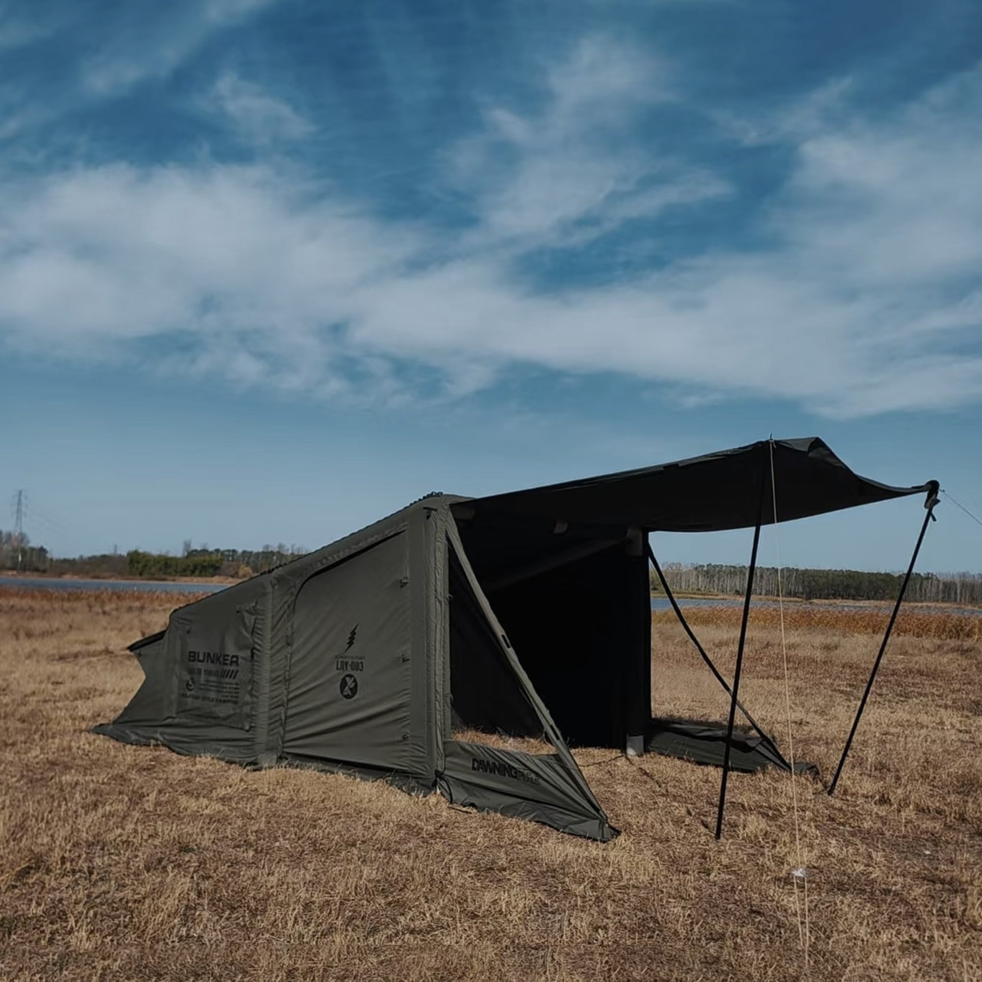 BUNKER AIR TENT [Grouse x Dawning Fire] Full-Set | Grouse (グラウス)