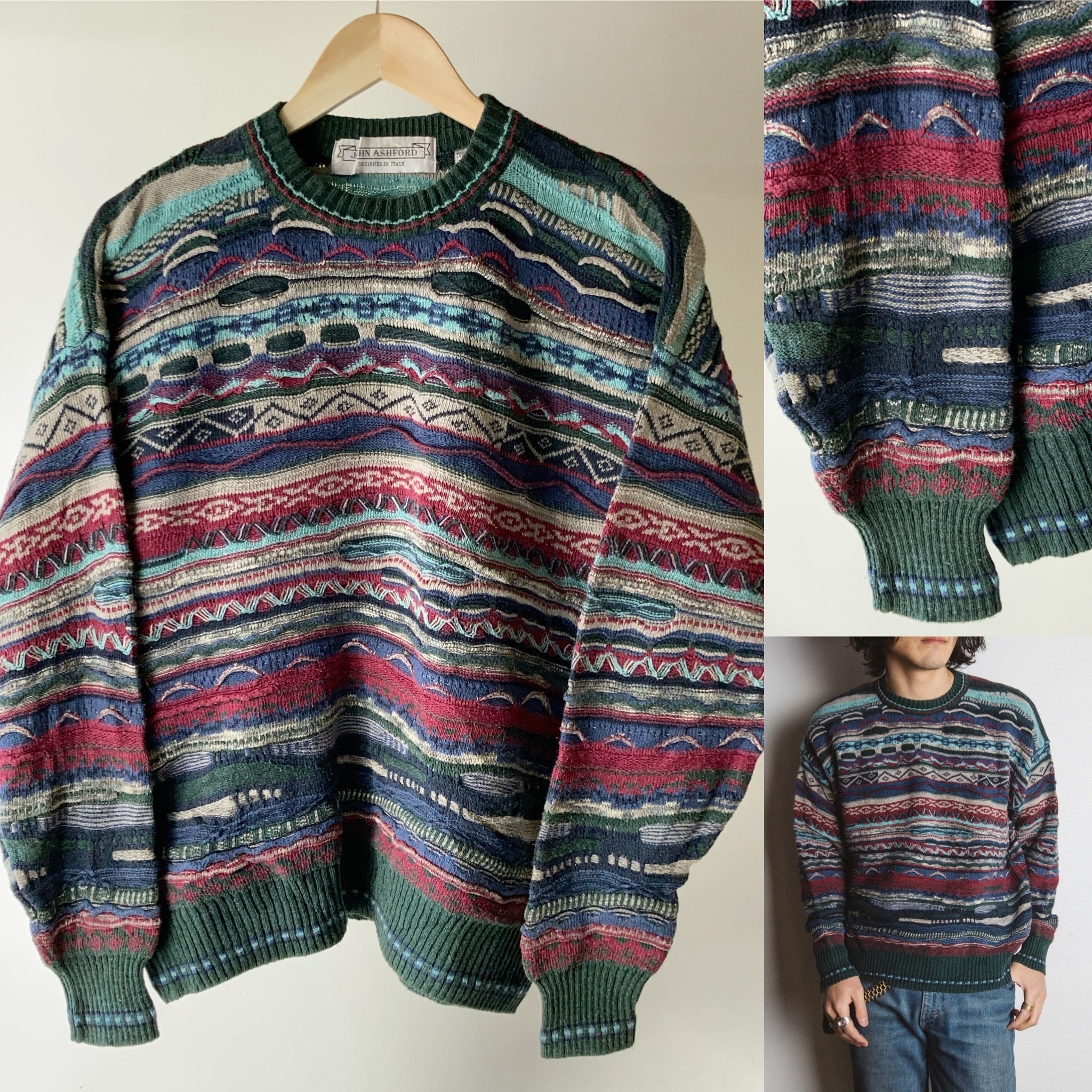 イタリア製 3Dニットセーター 小さめサイズ【1225A07】 | 【公式