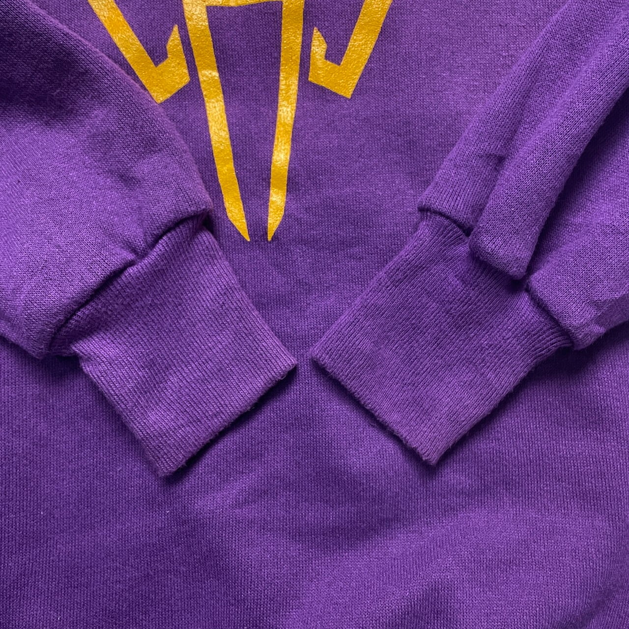 80年代 USA製 sportswear プリントスウェットシャツ BAND レディースXS