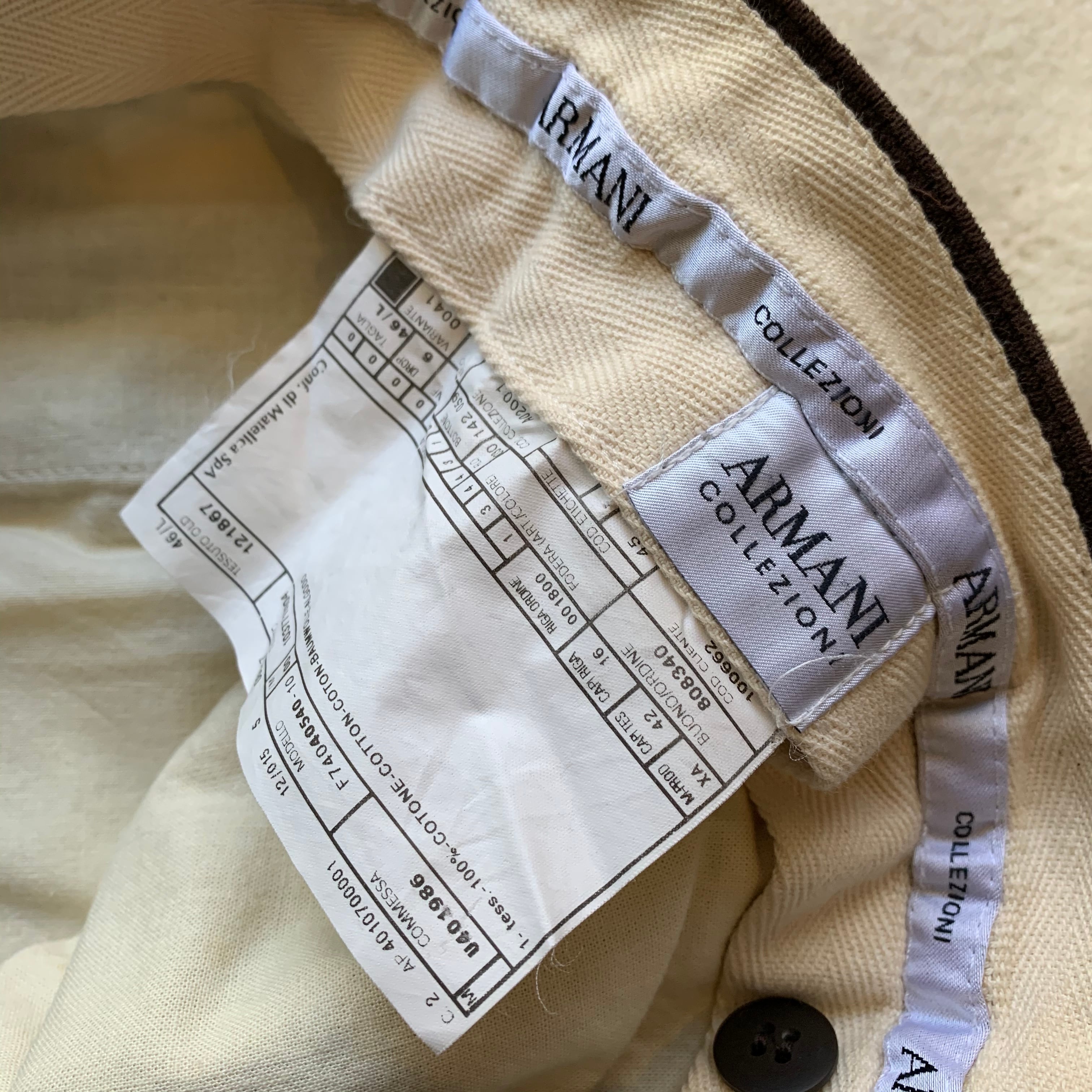 90s GIORGIO ARMANI ベロア スラックス ヴィンテージ | ZZYZX.inc