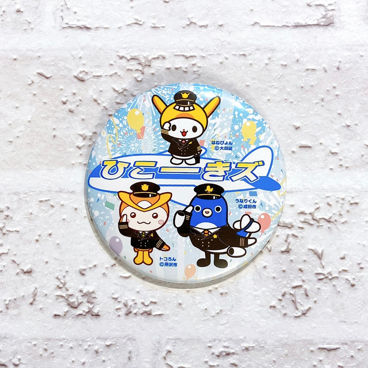 ひこーきズ缶バッジ（76mm） | LONRON