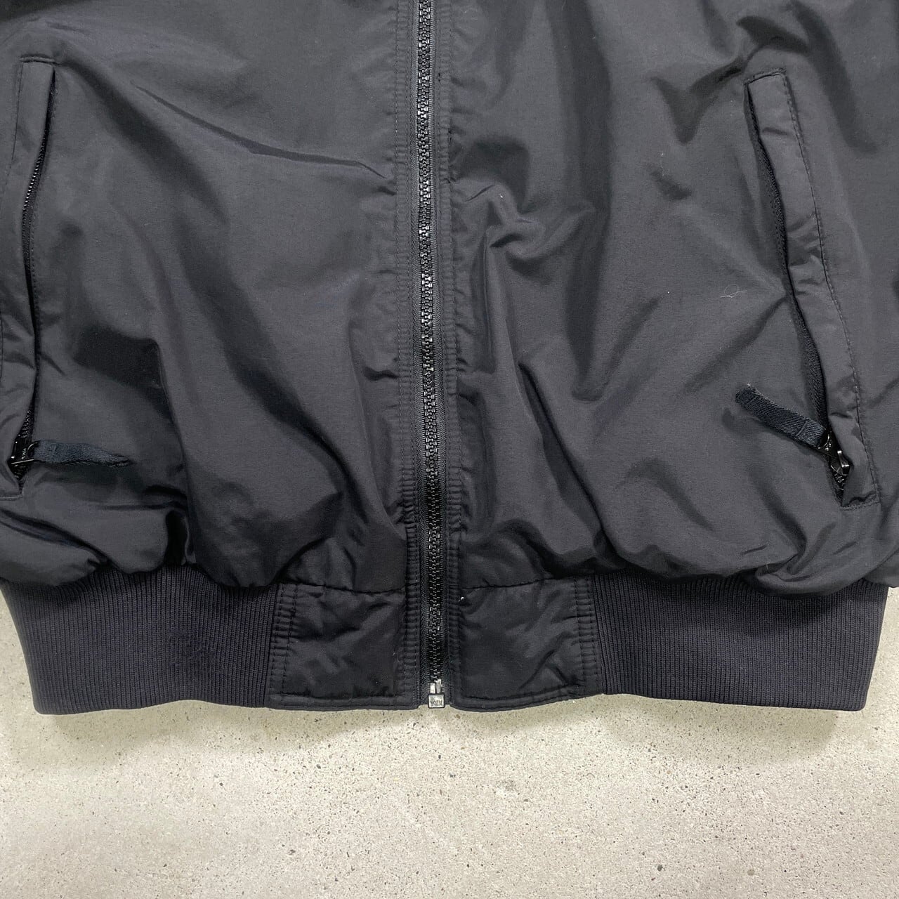 90年代 Columbia コロンビア オールブラック シェルジャケット