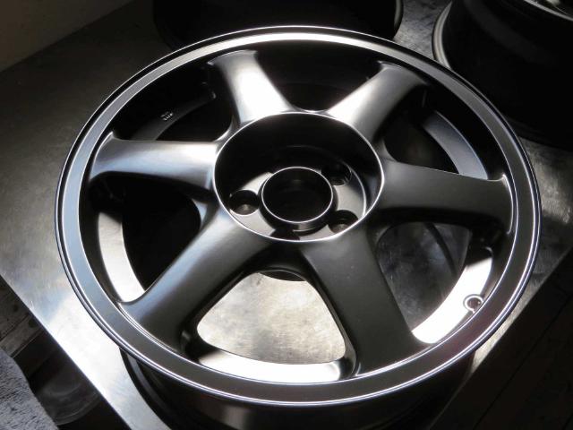 ヨコハマAVSアルミホイール色替え(リメイク)、センターキャップレス