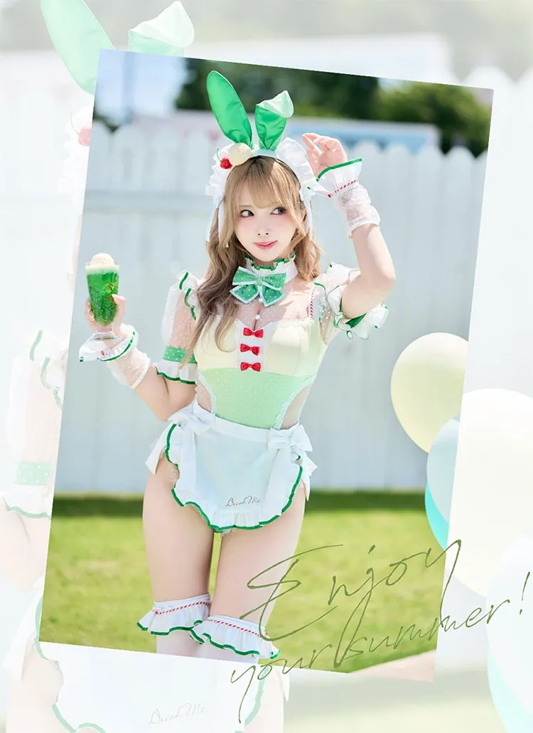 8点セット】Malymoon マリームーン クリームソーダバニーメイド