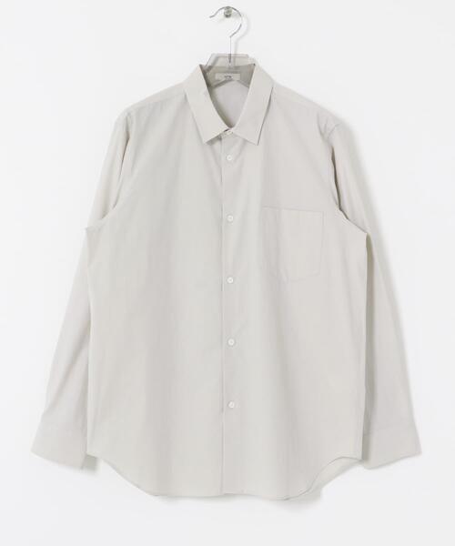 ATON SUVIN BROAD STANDARD SHIRTS（シャツ/ブラウス）｜ATON