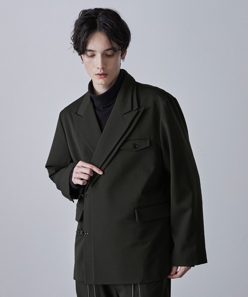 CLEL】Prime TR Double Lapel Tailored Jacket / プライムTR ダブル