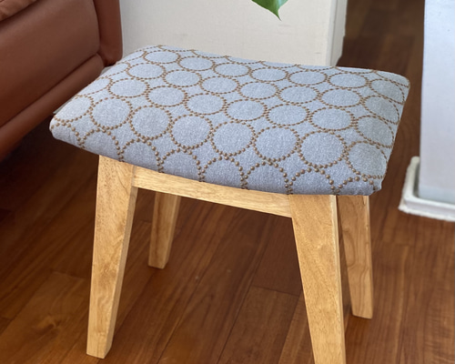 ミナペルホネン タンバリン dop グレー スツール ハンドメイド チェア