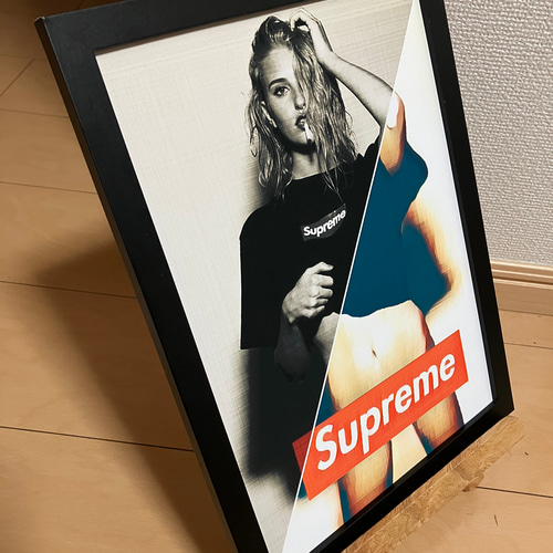 SUPREME type☆オマージュアートインテリアポスター＃27☆シュプリーム