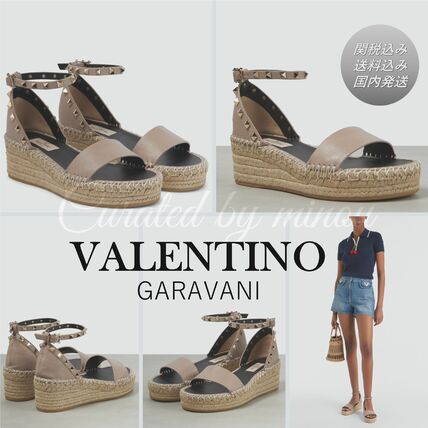 ウエッジ VALENTINO(ヴァレンティノ) サンダル・ミュール(レディース