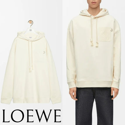 ホワイト（白）系 S LOEWE(ロエベ) パーカー・フーディ(メンズ) - 海外