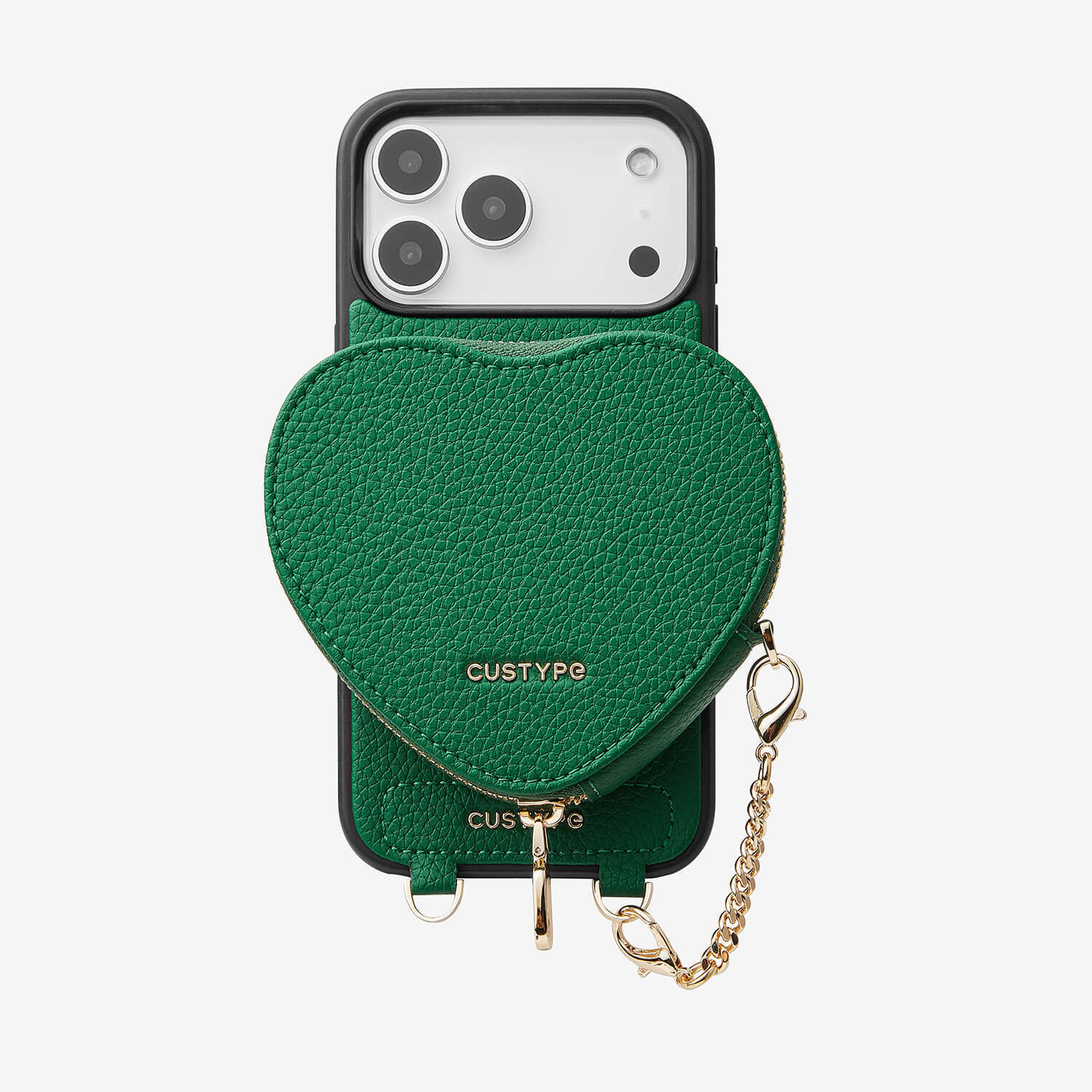 Custypeカスタイプ◇ハートデザインキット iPhoneケース＆ポーチ