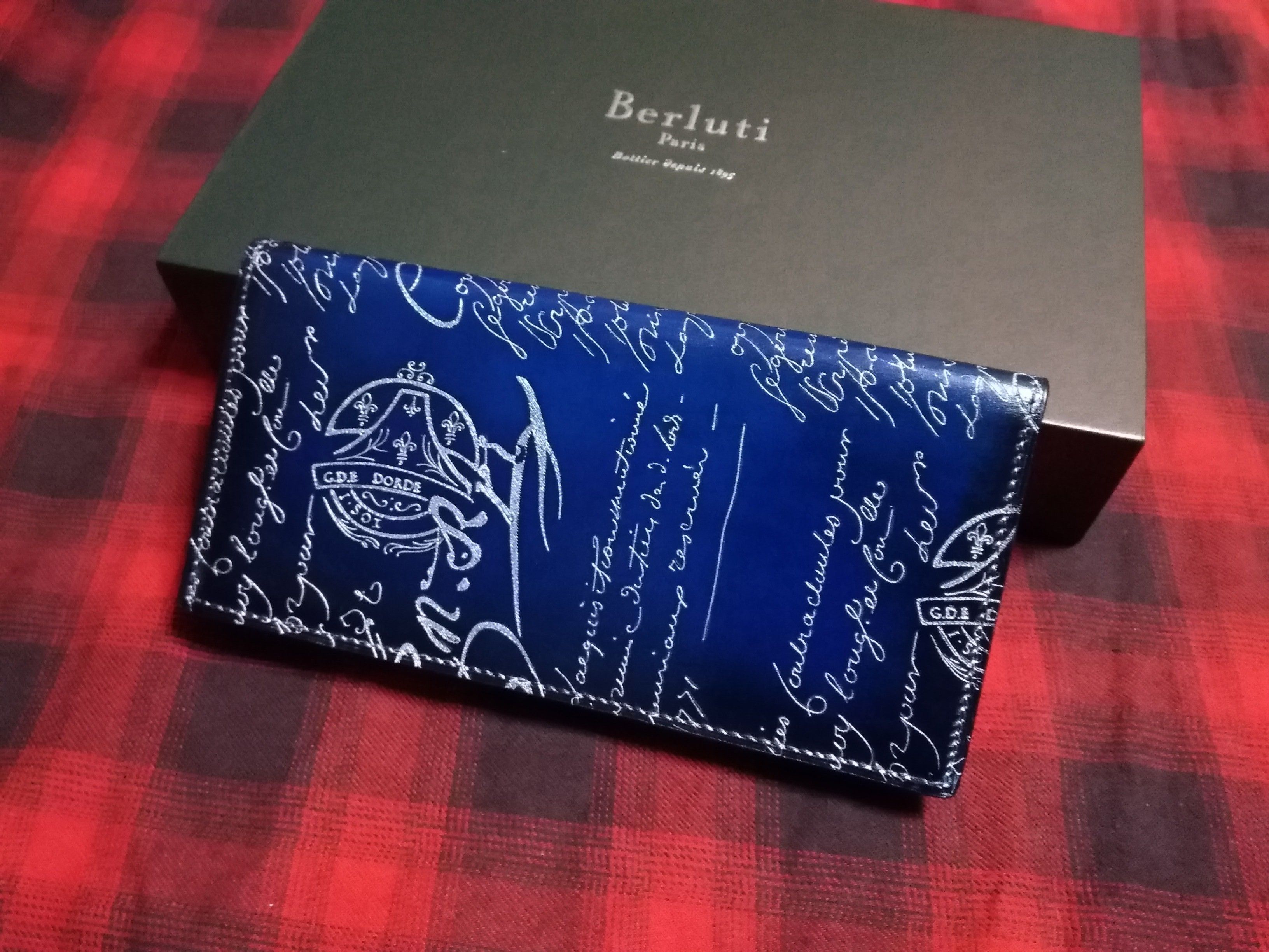 関税込◇限定シルバーパティーヌ希少品!! ベルルッティ SANTAL