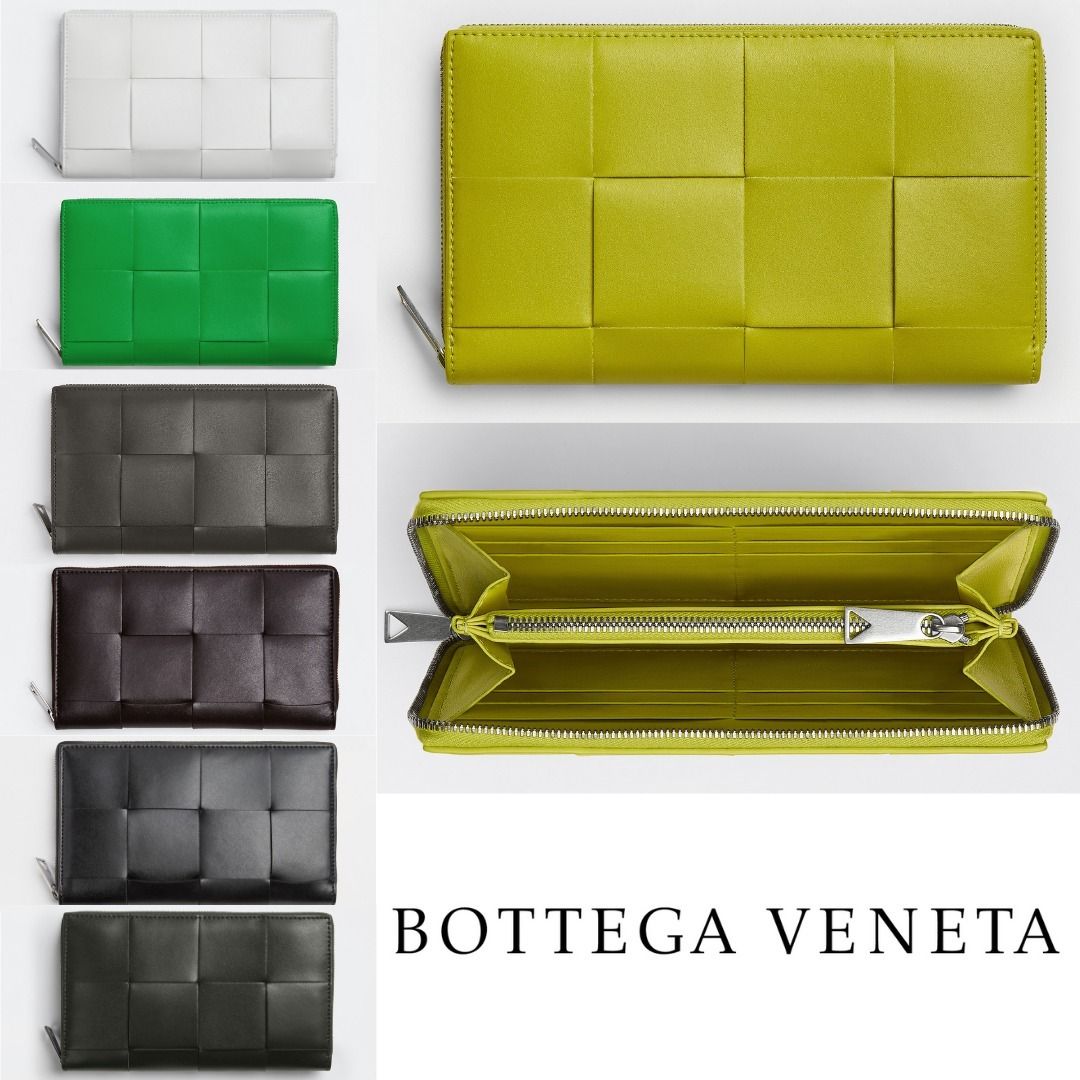 BOTTEGA VENETA【入手困難】大人気モデル☆ ZIP-UP 長財布 全色