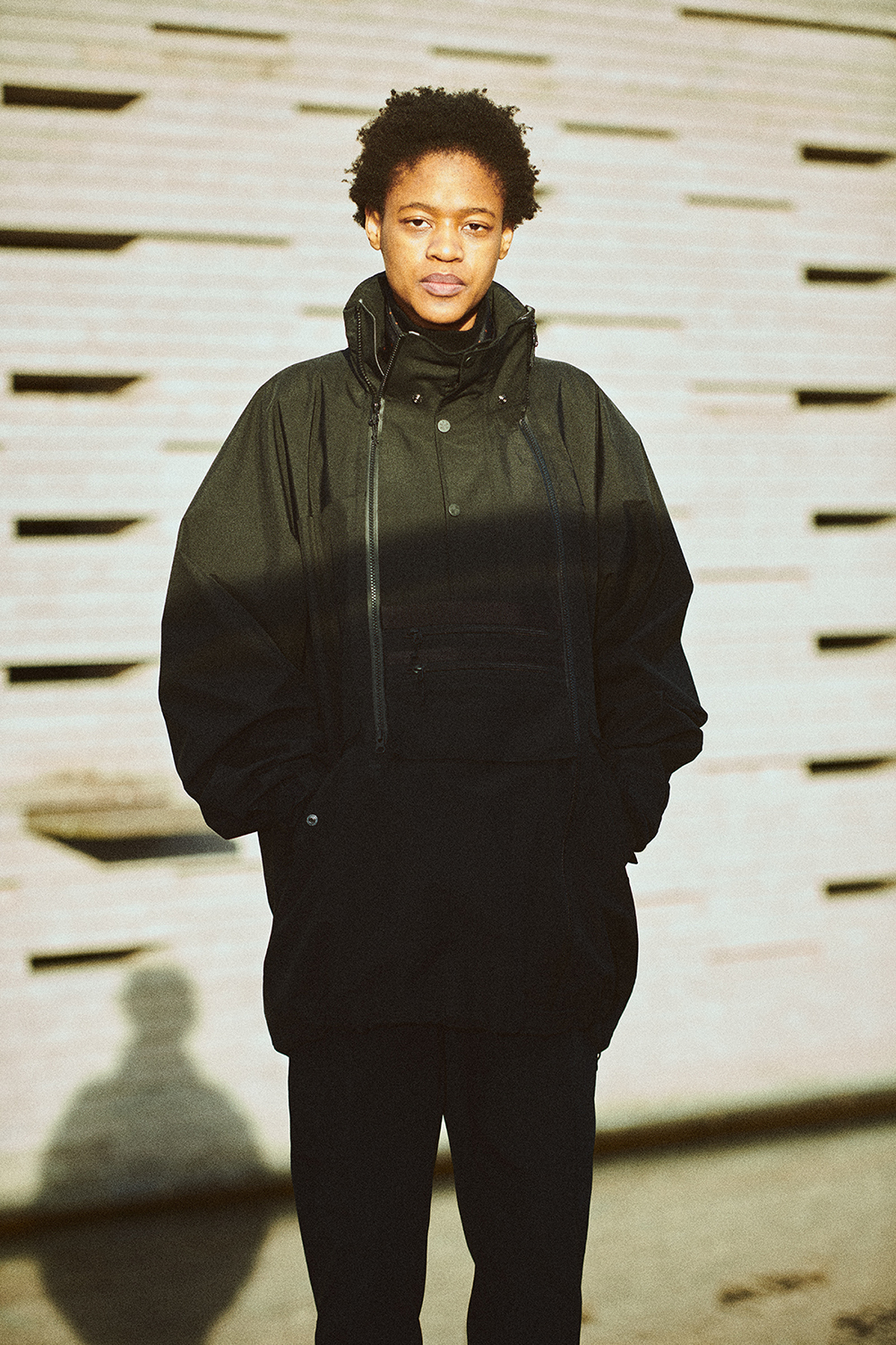 BARBOUR KAPTAIN SUNSHINE フード付きマウンテンパーカー サイズ38