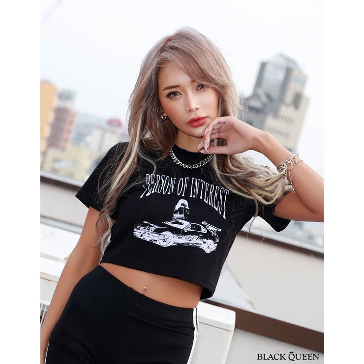 グラフィックチビTシャツ【藤木そら着用】kegy[品番：BCQW1876004