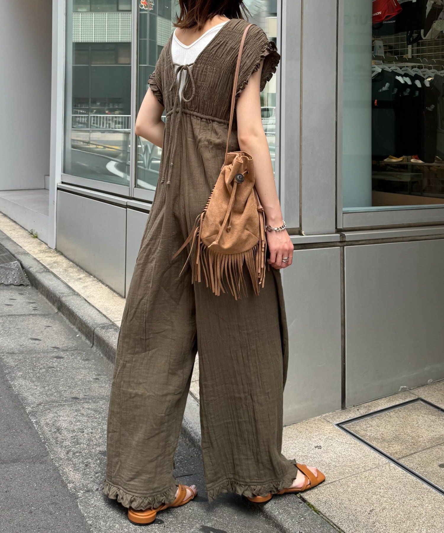 India】ガーゼシャーリングオールインワン | CIAOPANIC TYPY(チャオ