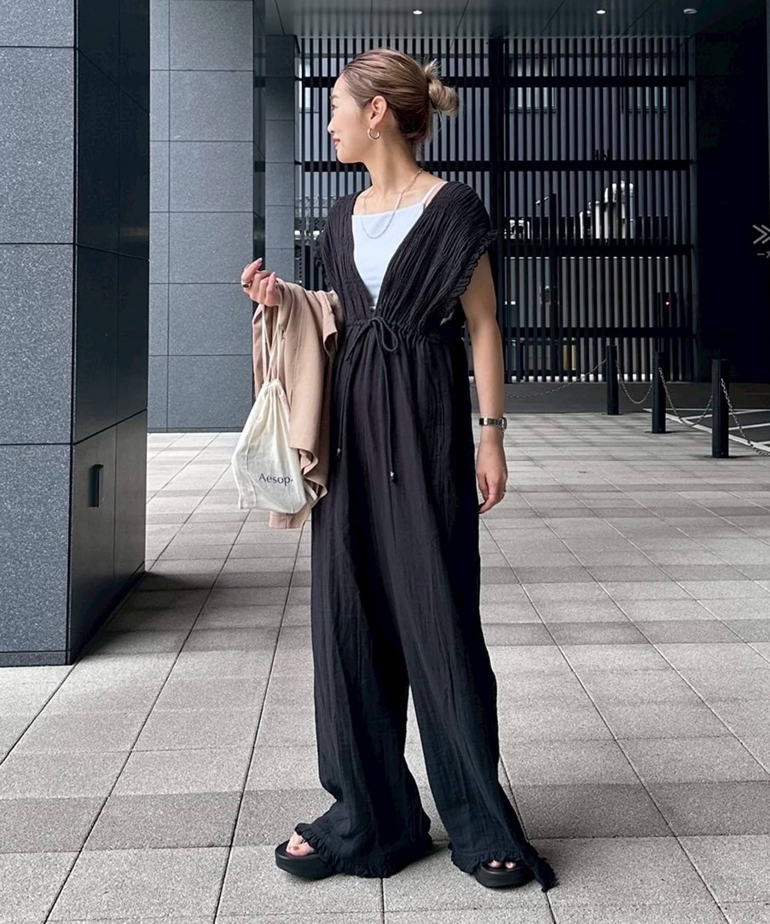 India】ガーゼシャーリングオールインワン | CIAOPANIC TYPY(チャオ