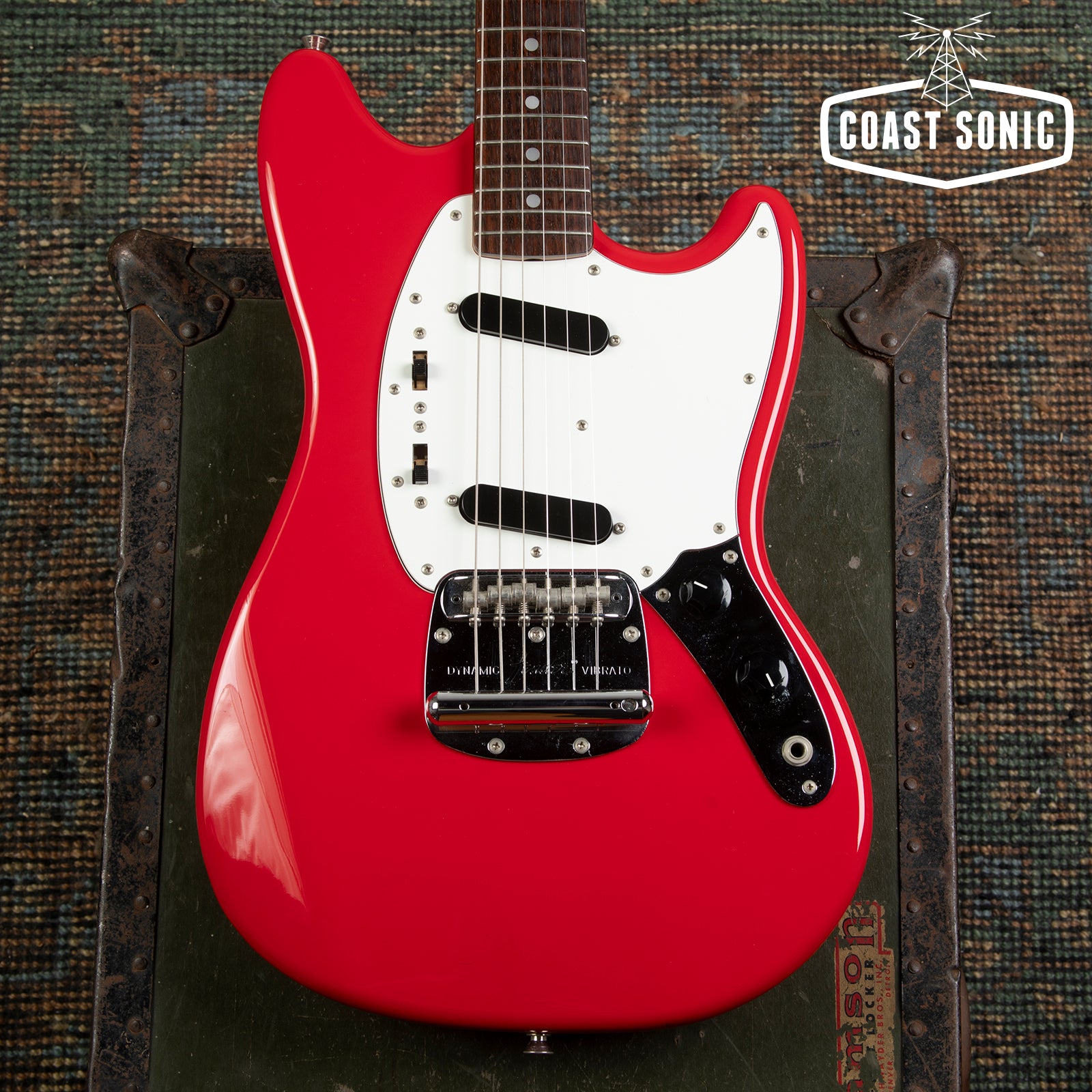 2010 Fender '69 Mustang Reissue Made in Japan - Red w/ Matching Headst